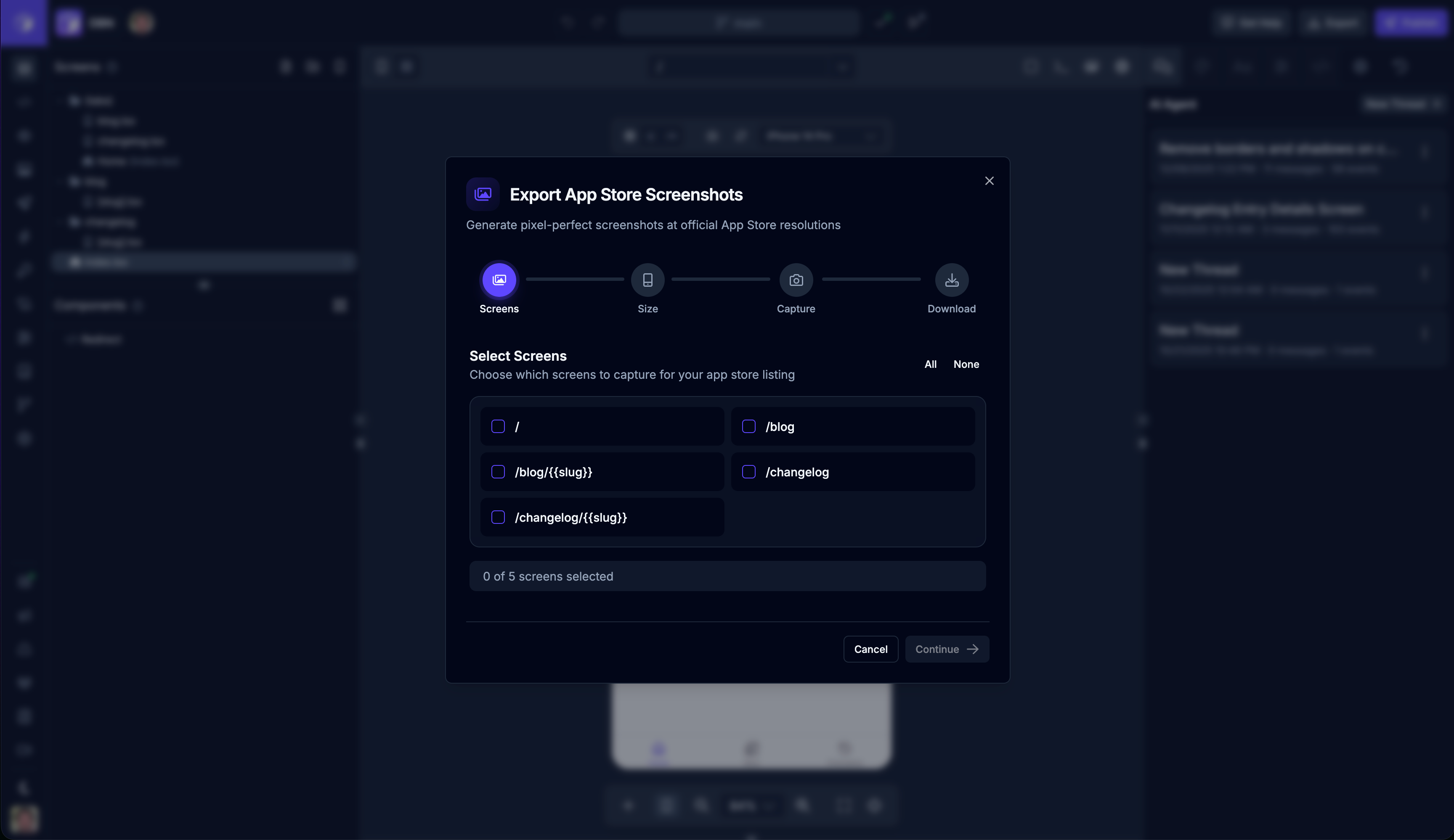 V2 App Store Screenshots