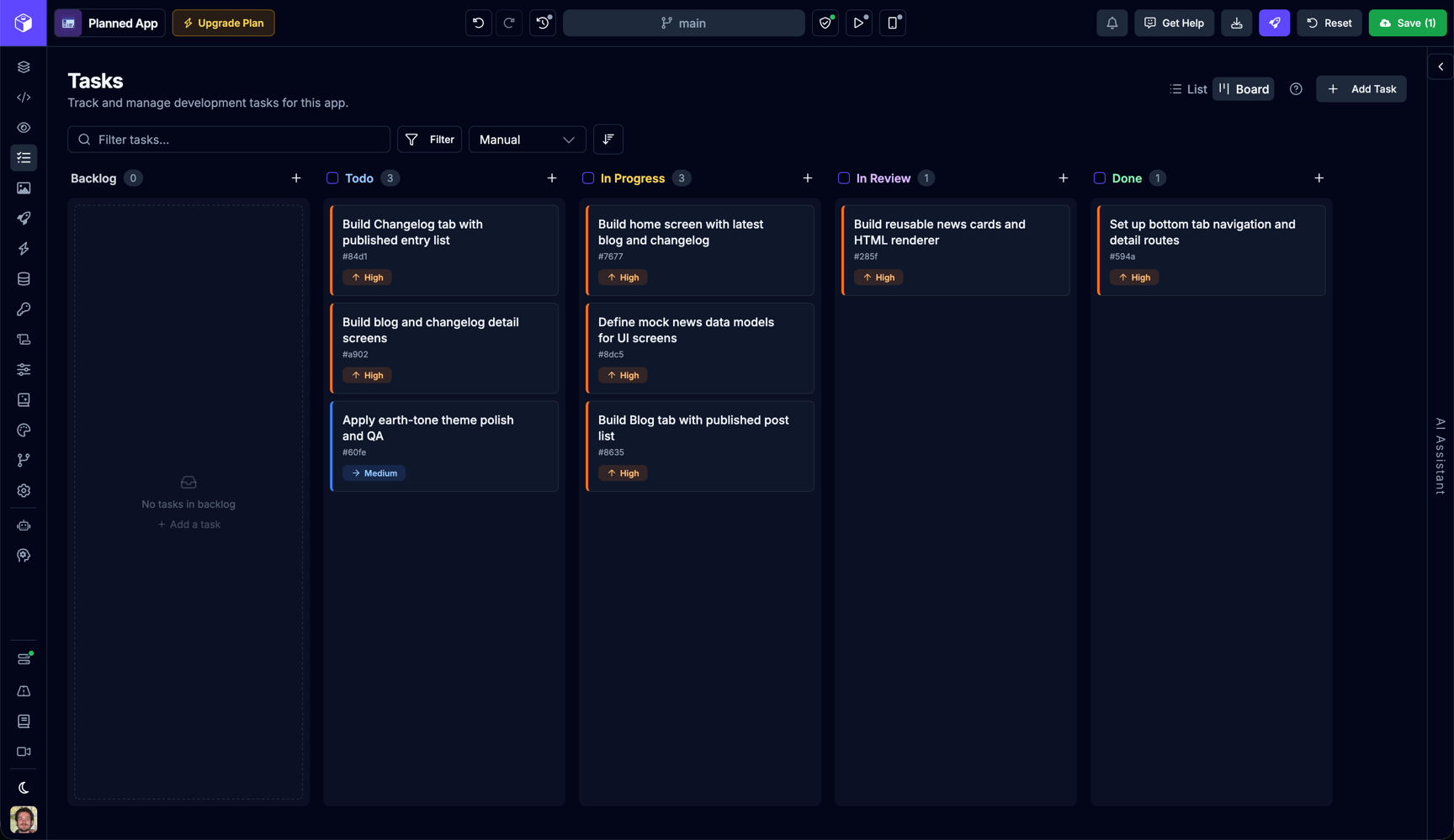 V2 Tasks