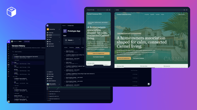 Projects, Websites, Billing Plan Changes, Revamped Dashboard, Version History, Docs Updates + more!